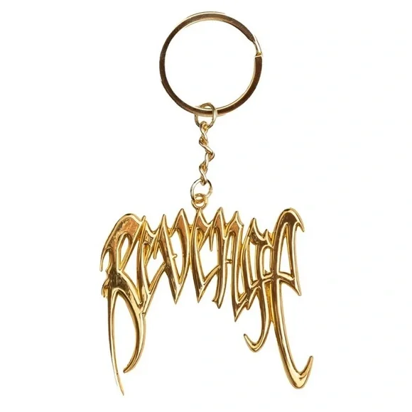 Revenge ‘Gold Arch Logo’ Keychain - Picture 3 of 4